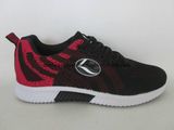 Men PVC Sports Shoes with Injection Sneaker Shoes