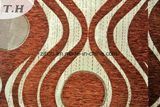Geometric Chenille Fabric Sofa (fth31816)