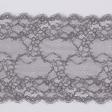 Wholesale Grey Stretch Lace Elastic Trim Good for Garment Accessories