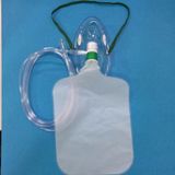 Medical Non-Rebreather Oxygen Mask with Oxygen Bag (Transparent)