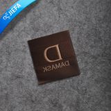 High Density Custom Fabric Garment Woven Label for Men