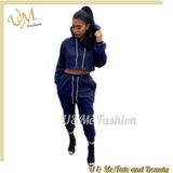 Training Jogging Wear Pullover High Waisted Hoodies Sweatshirt Pants Sets