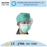 Disposable Surgical Facial Mask with Protective Shield
