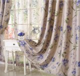 Flax Jacquard Curtain Roman Curtain Environmental Protection The Shading (MM-105)