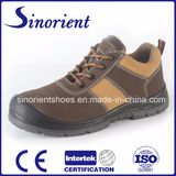 Dual Density PU Outsole Safety Shoes with Nubuck Leather Snn427