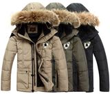 Men's High Quality Fashion Winter Jacket with Fur