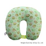 Fashion Print Foam Particle Traveling U-Shape Health Pillow.