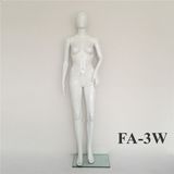 Wholesale Window Display Plastic Female Glossy White Mannequin Form