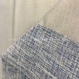 2018 Rough Hemp Blue Curtain Ready Made