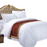 1cm Satin Stripe Hotel Use Bedding Sets