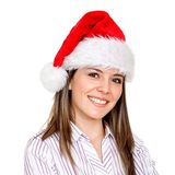 Hot Sale Red Soft Plush Decoration Christmas Party Santa Hat