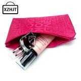 Women Portable Cosmetic Bag Fashion Beauty Zipper Travel Make up Bag Letter Makeup Case Pouch Toiletry Organizer Holder