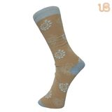 Men's Dots Pattern Cotton Sock