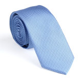 100% Silk Polyester Dots Floral Woven Necktie (NT-024)
