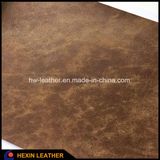 Two Tone Synthetic PU Leather for Handbags Hx-B1711