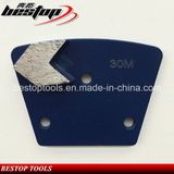 Single Arrow Segment Diamond Concrete Grinding Shoe