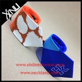 Perfect Knot 100% Silk Custom Printed Extra Wide Ties for Men