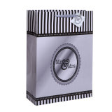 Silver Sparkling Love Wedding Gift Bags with Hang Tag