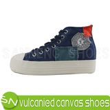 Women Shoes Canvas Shoes New Style Lady's Rubber Shoes (SNC-02044)