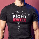 Men Printing Dry Fit Gym T-Shirts