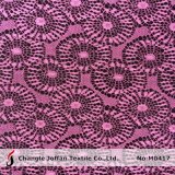 Purple Geometric Net Lace Fabric (M0417)