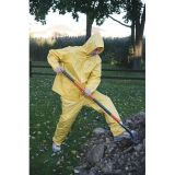 Durable Breathable Plastic Jackets Rainwear for Workers