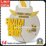 New Design Custom Swim Bike Run Triathlon Sport Medal