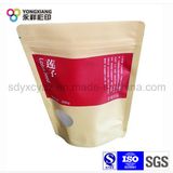 Customized Kraft Paper Dry Fruit Packaging Bag with Ziplock