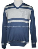 Men Knitted Sweater Clothes in V Neck Long Sleeve (KH10-292)