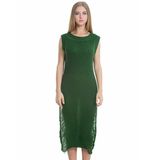 Women's Fashion Pullover Sweater Sleeveless Knitting Dress