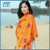 China Soft 90*185cm 100% Silk Scarf with High Qualty