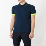 Customize Embroidery Logo Men's Cotton Short Sleeve Polo Shirt