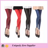 2016 Hottest Women Fashionable Skiny Leather Tights