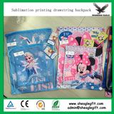 210d Sublimation Nylon Drawstring Backpack