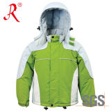New Designed High Quality Waterproof Ski Jacket for Children (QF-303)