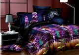 Wholesale 100 Cotton 3D Camo Bedding Set
