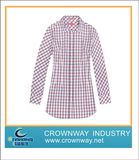 Long Length Plain Dress Shirt for Girl