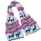 Cute Christmas Deer Scarf (JRI121)