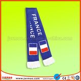 Hot Sale Custom Popular Jacquard Acrylic Team Scarf