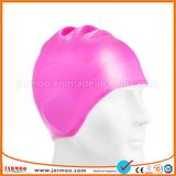 High Elasticity Bright Solid Color Silicone Swimming Cap