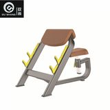 Pin Loaded Preacher Curl Machine Om7038 Gym Fitness Equipment
