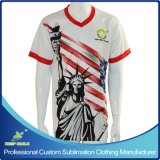 Custom Designed Full Sublimation Printing Team Sports T Shirt