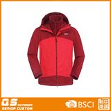 Men's 3 in 1 Outdoor Waterproof Warm Jackets