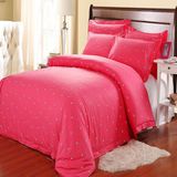 100% Cotton Bleached Satin Bedding Sets for Hotels and Hospitals
