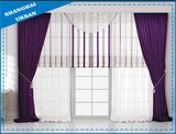 Drapes Satin Window Blinds Curtains