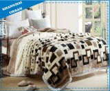 Polyester Print Home Bedspread of Double Blanket