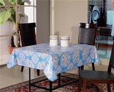 Cheap White Opaque PVC Printed Tablecloth