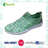 Young Men's Canvas Shoes with Cotton Fabric Upper and Mo Sole