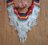 High Quality Water Soluble Embroidery Lace for Lady's Collar