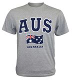 Elastic Neckline Australia Men's Cotton T-Shirts